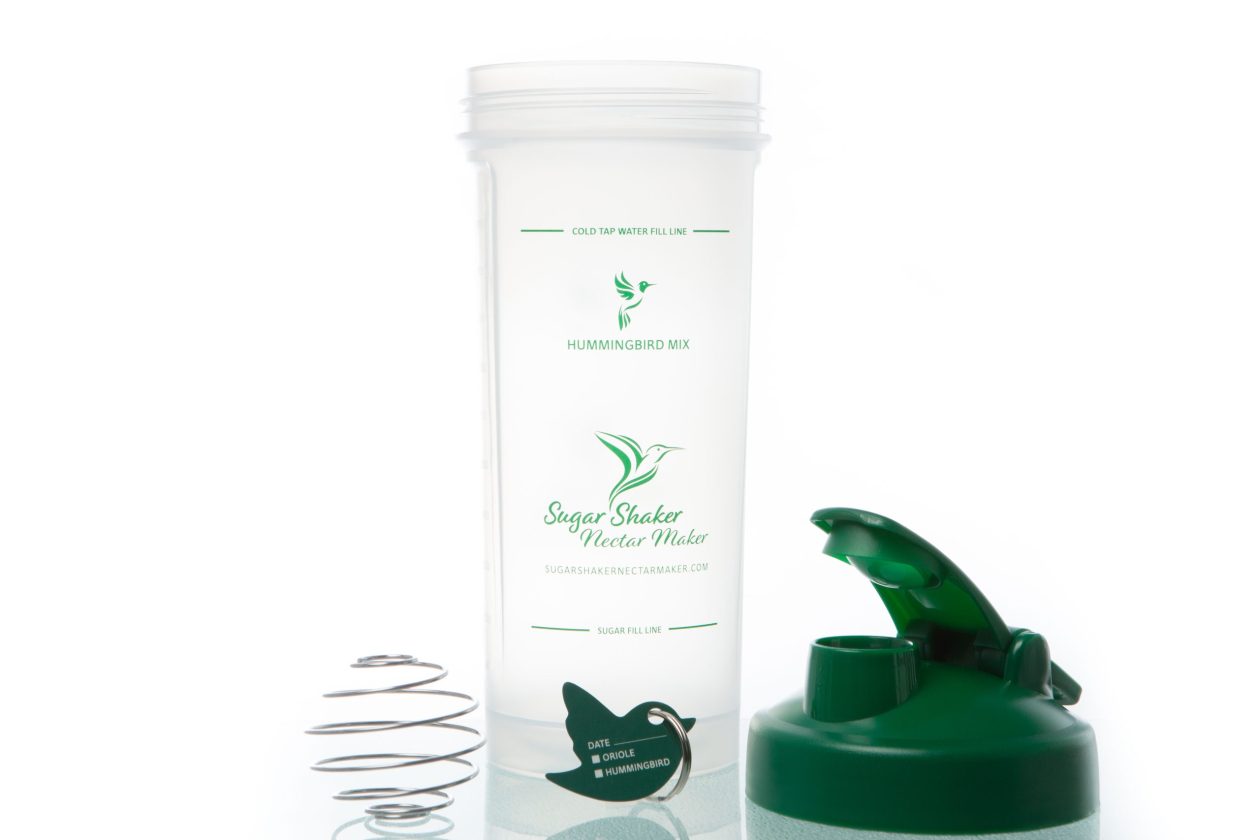 Sugar Shaker Nectar Maker the fastest way to make perfect hummingbird and Oriole nectar