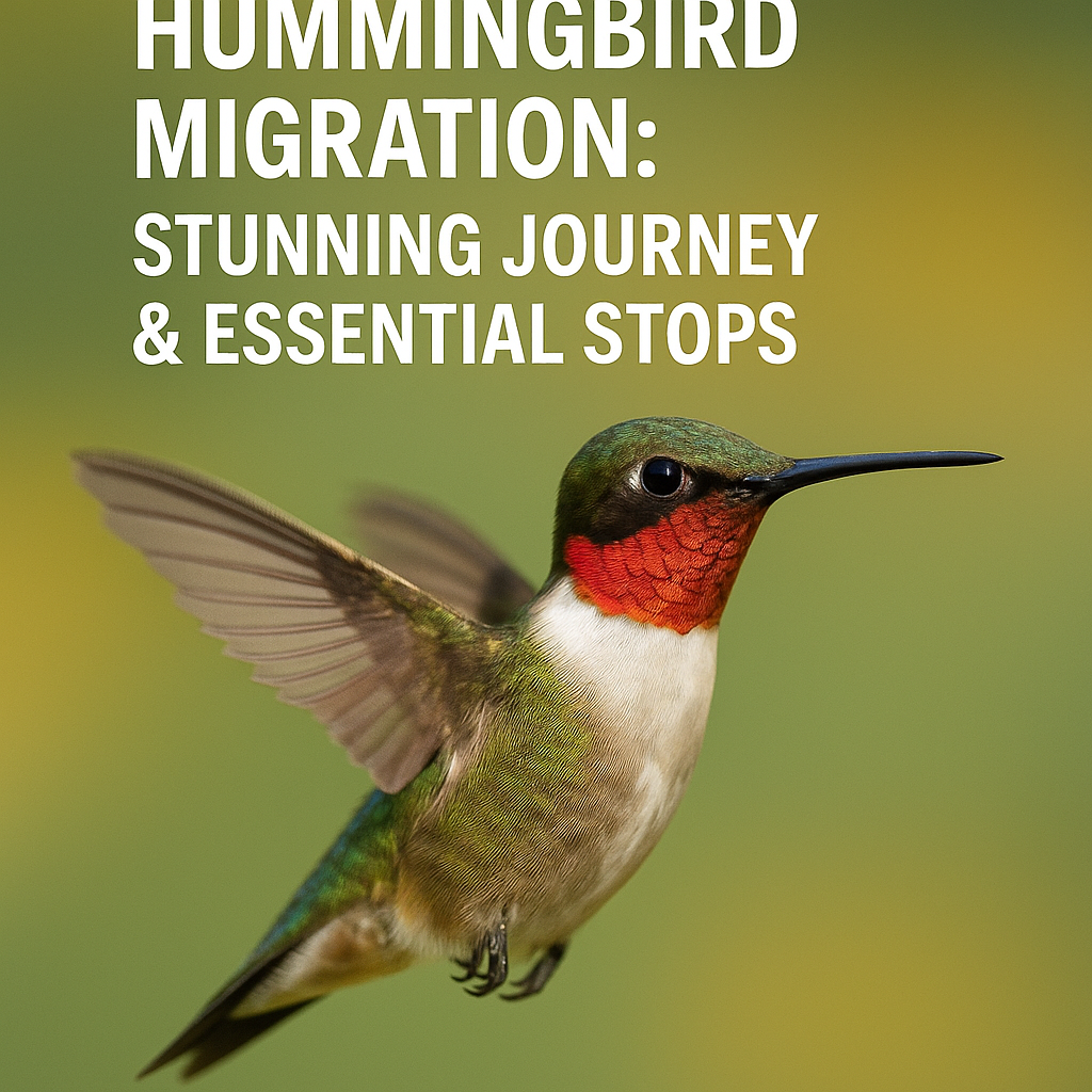 Why hummingbirds migrate when they have everything in Central America?