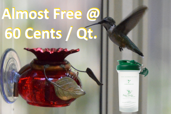 Sugar Shaker Nectar Maker - Almost Free, and A lot less expensive than store bought.