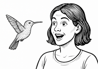 Hummingbirds Trusting Humans