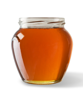 Honey may be natural but it doesn't make a safe or practical nectar for hummingbirds.