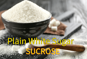 Plain white sugar, sucrose, perfect for hummingbird nectar