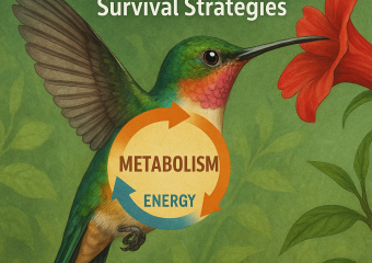 hummingbird metabolism strategies illustration for Understanding Hummingbird Metabolism: Nectar Needs and Survival Strategies